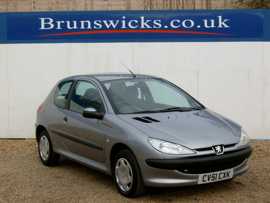 Click on this photo of the Peugeot 206 1.4 LX Auto Hatchback Auto Automatic to enlarge... for sale at Brunswicks Brighton - if this photo is missing try refreshing the page if the photo still doesn't appear this vehicle might be already sold - click the home button if you found this page via a search engine
